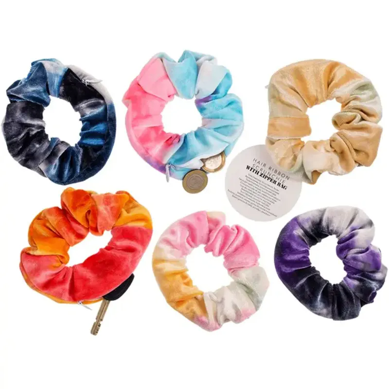 Scrunchie med lomme