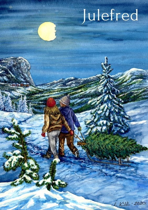 Julemotiv a3