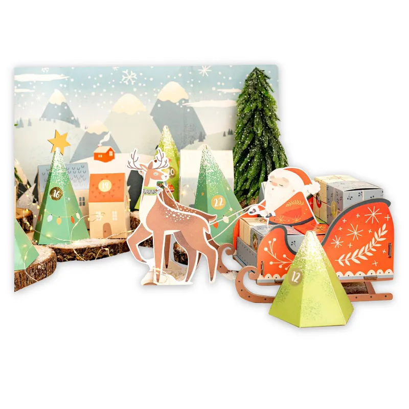 Julenissens slede adventskalender